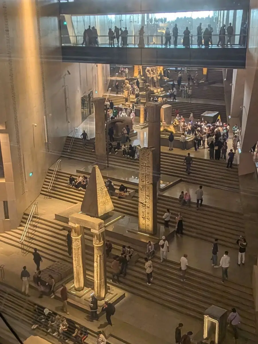 Inside the Grand Egyptian Museum
