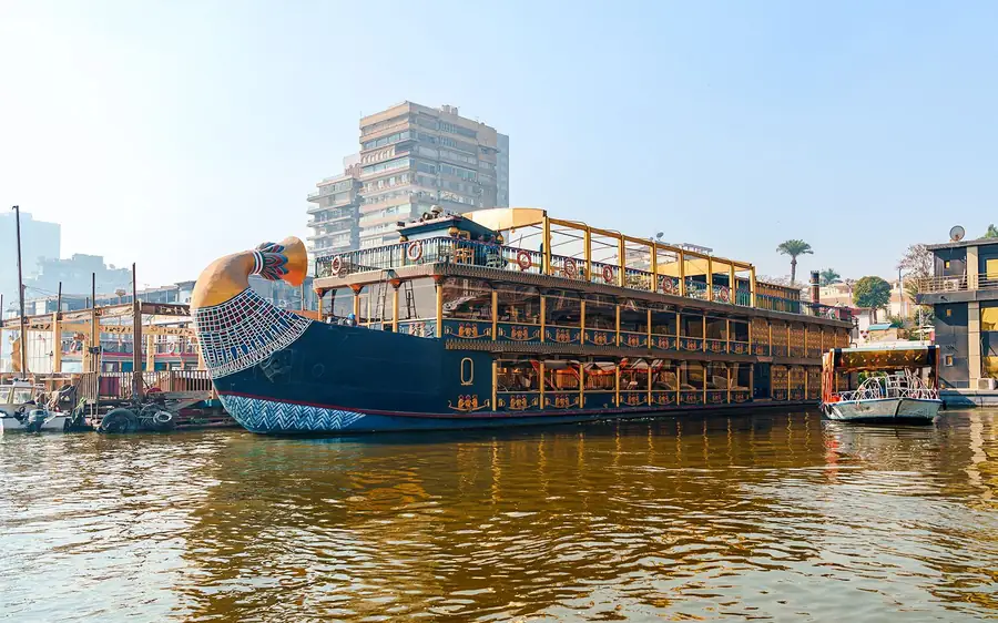 A Nile dinner cruise in Cairo