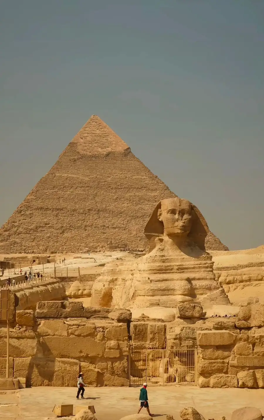 The Great Sphinx of Giza before the Pyramids
