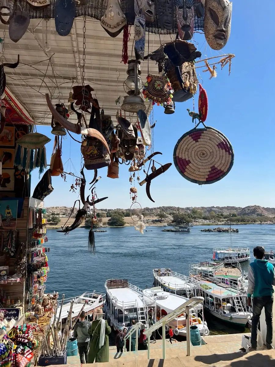 A Nile cruise between Luxor and Aswan