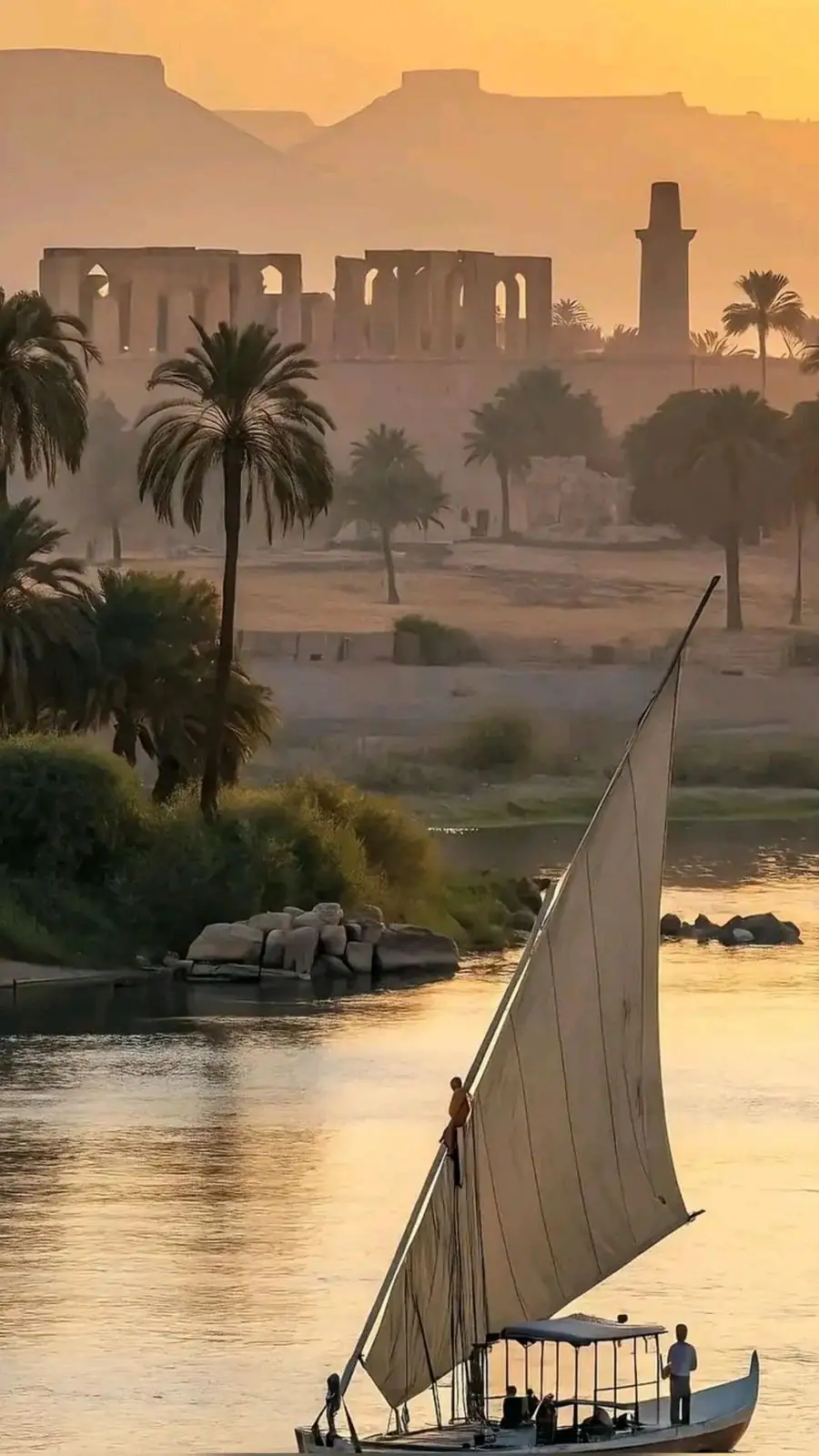 Sailing the Nile by Felucca: Aswan's Timeless Sunset Ritual