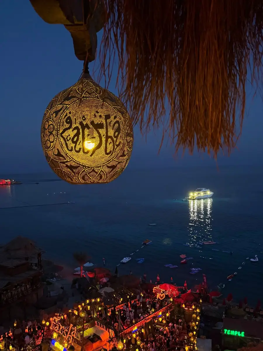 The seafront town of Dahab